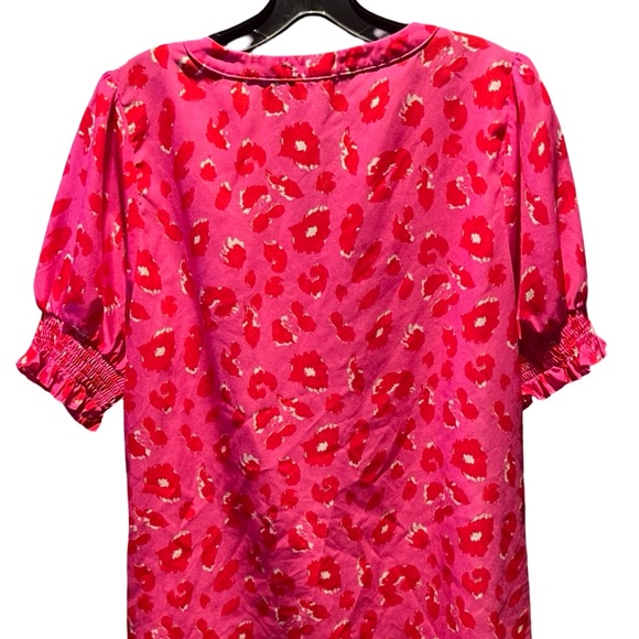 JODIFL Red Floral Blouse - Picture 2 of 3